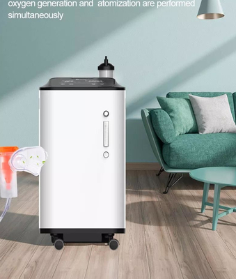 Concentrador portátil médico do oxigênio 10L do agregado familiar com Nebulizer