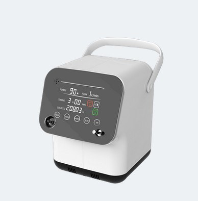 O CE do OEM aprovou 1 - médico portátil do concentrador de controle remoto do oxigênio 7L