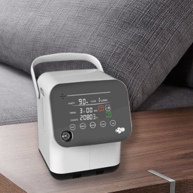 Máquina portátil do concentrador do O2 do agregado familiar 1-7L com Nebulizer e Purit