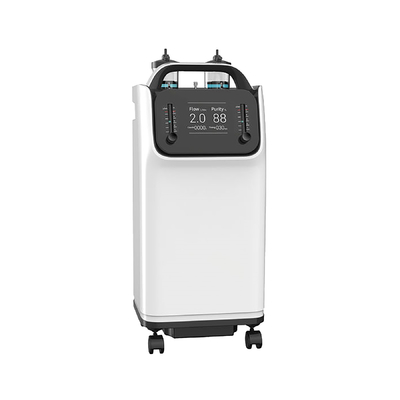 Concentrador médico do oxigênio de 8 litros com fluxo duplo do punho e do Nebulizer