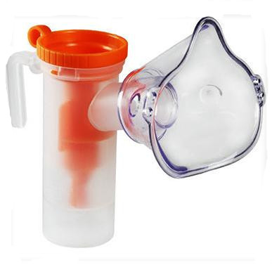 Máscaras de nebulização com bocal de máscara de nebulização de 6 ml, alça elástica e tubo para qualquer pessoa