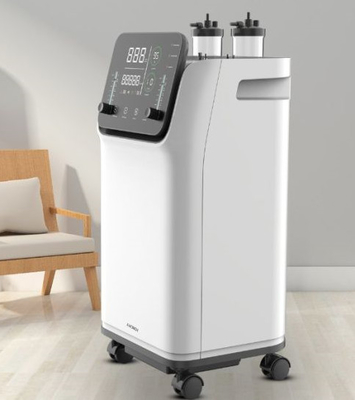 Oxigênio médico do hospital que dá a máquina o concentrador portátil do oxigênio de 6 Lpm